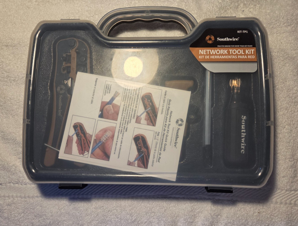 Southwire Network Tool Kit for Terminating Data Cable KIT-TP1