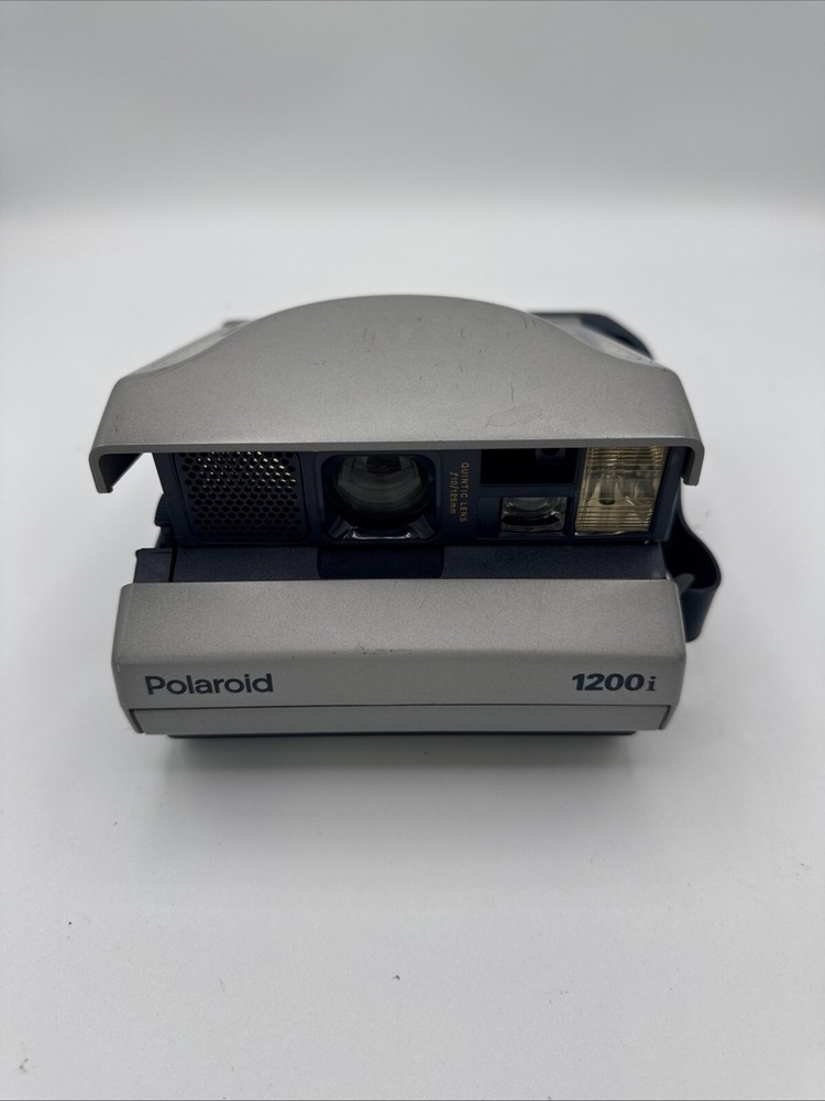 Vintage Polaroid Camera 1200i Point and Shoot Untested With Strap