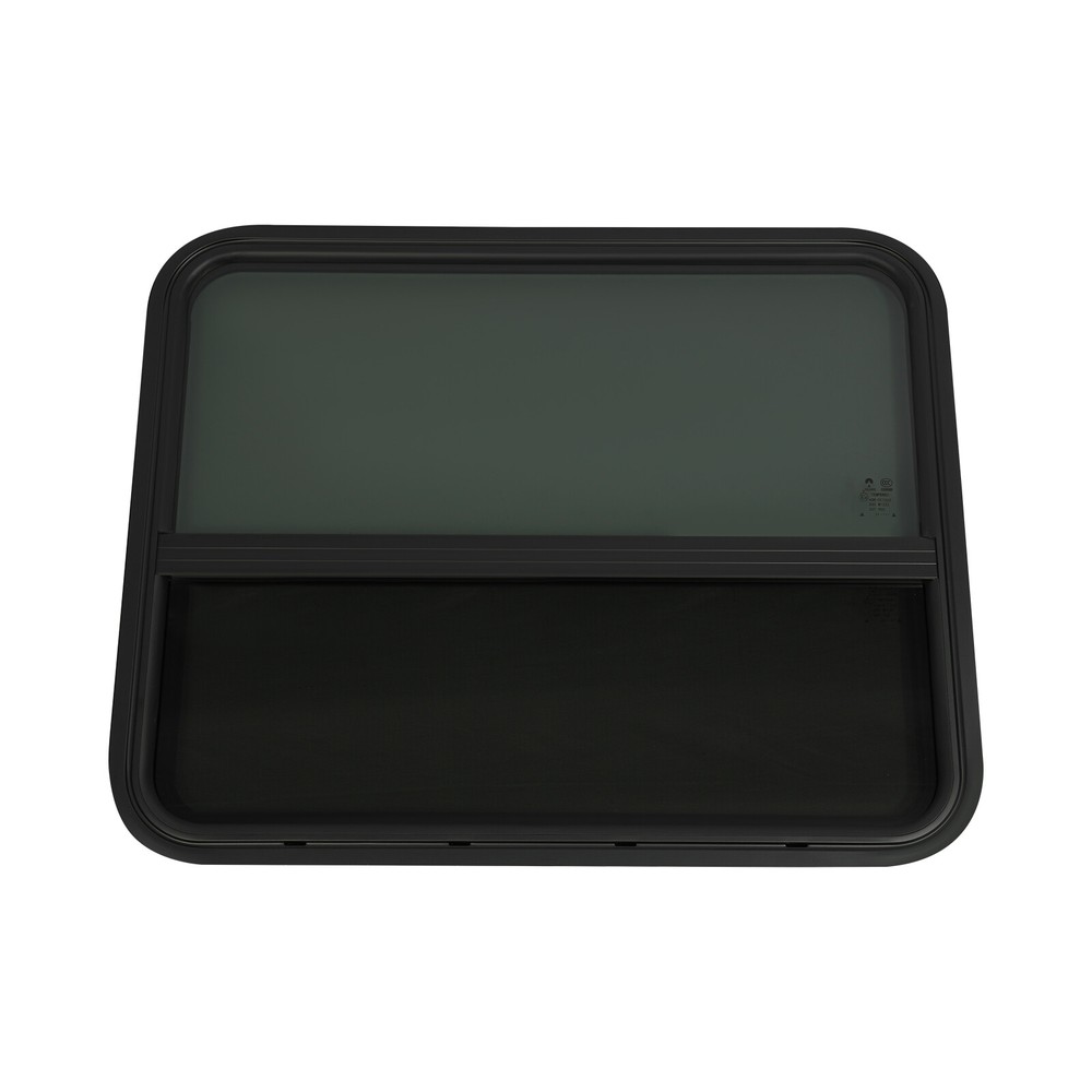 RV Window Vertical Slide Window Rectangular Venting Window Clip-on Mounting