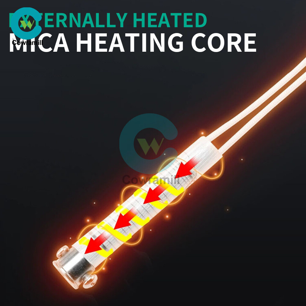 60W Soldering Iron Mica Heating Core Welding Irons Solder Tools Adjustable Temp