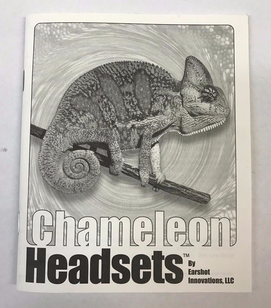 Chameleon Over The Head Phone and Computer Monaural Headset