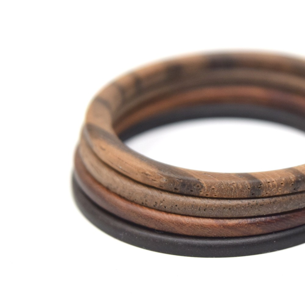 Wood SKX007/SRPD Bezel Insert - Ebony - CT6200W