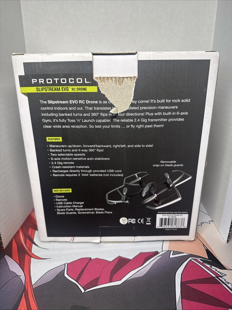 Quad Copter Stunt Drone Protocol Slipstream EVO RC drone OPEN BOX m3