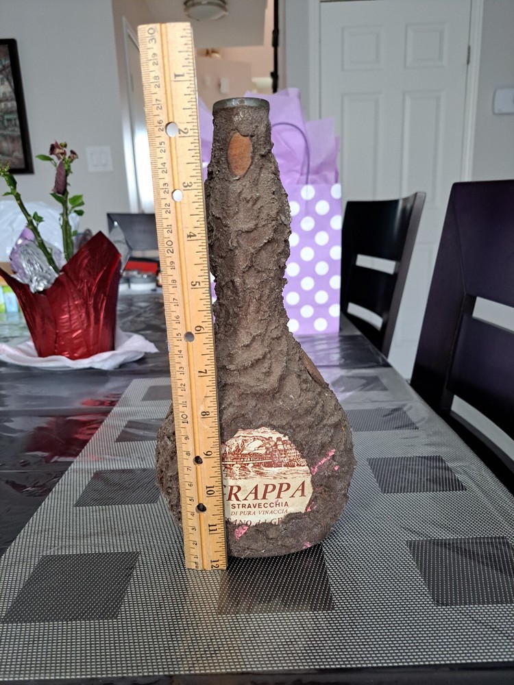 Vintage Grappa bottle from Italy