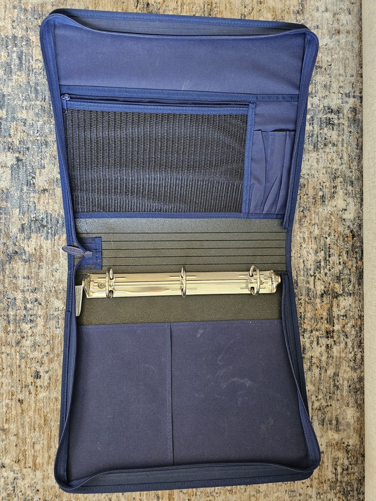 Vintage Mead Five Star Zipper Binder