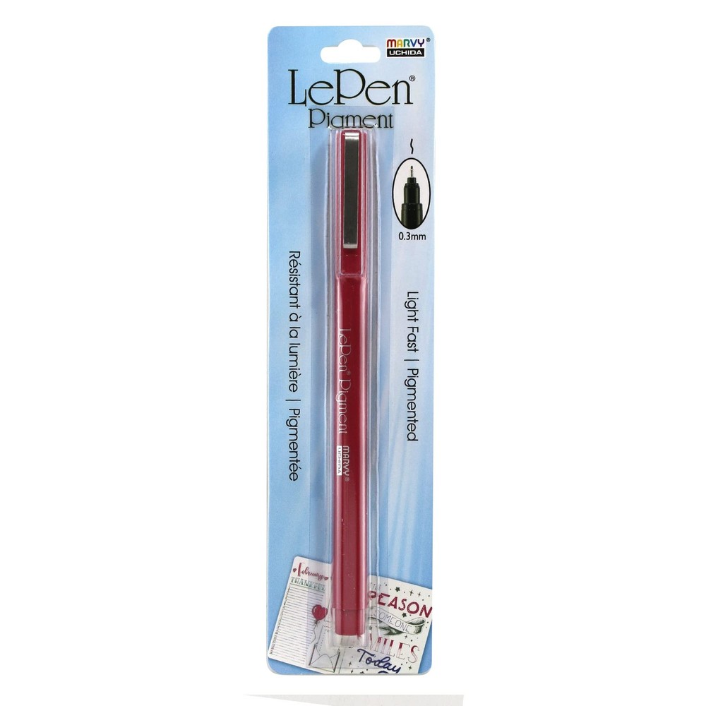 UCHIDA Burgundy Le Pen Pigmented