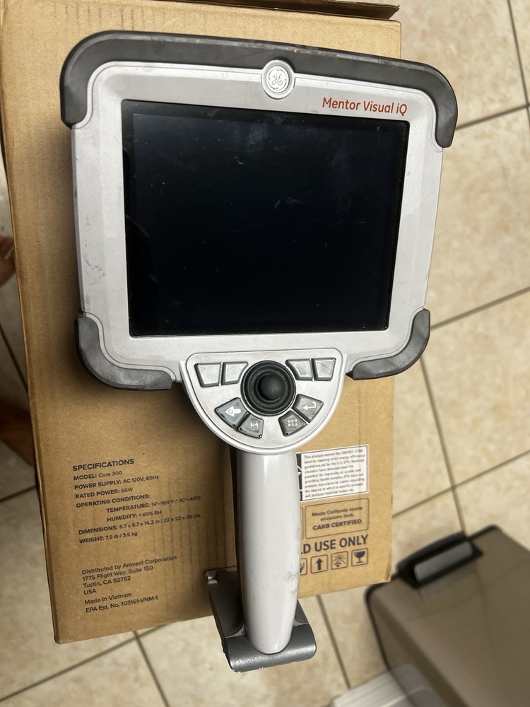 Mentor Visual IQ Borescope Display Screen