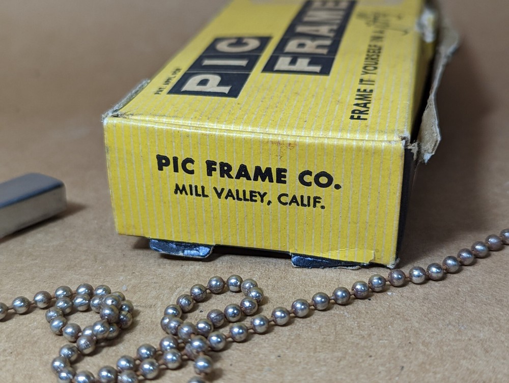 Vintage Adjustable Mid Century Wall Mount Frame for Mirrors