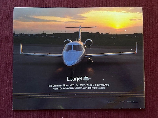 Learjet 55C 1988 Brochure