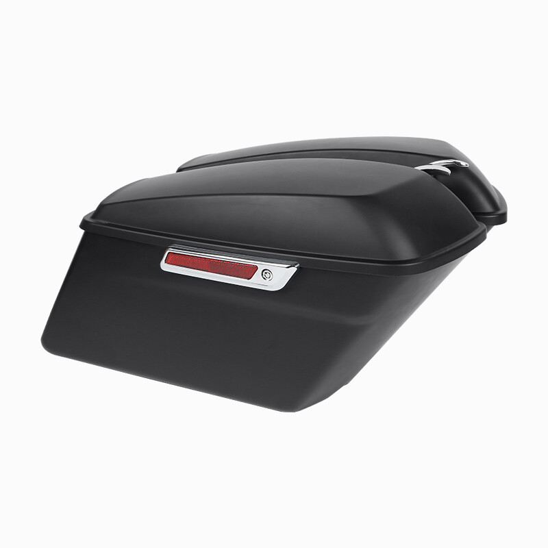 Matte Hard Saddlebag Conversion Bracket Fit For Harley Softail Custom 1984-2017