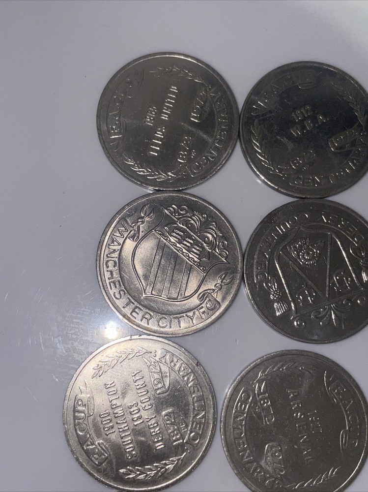 15 Mixed F.A. Cup Centenary Tokens