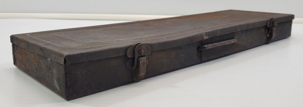 *Y) Vintage Fulton Tools Replacement Socket Drive Metal Carry Case Tool Box
