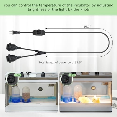 Chicken Brooder Box for Chicks Brooder Heater Chicks Warmer Brooder Plate Kit