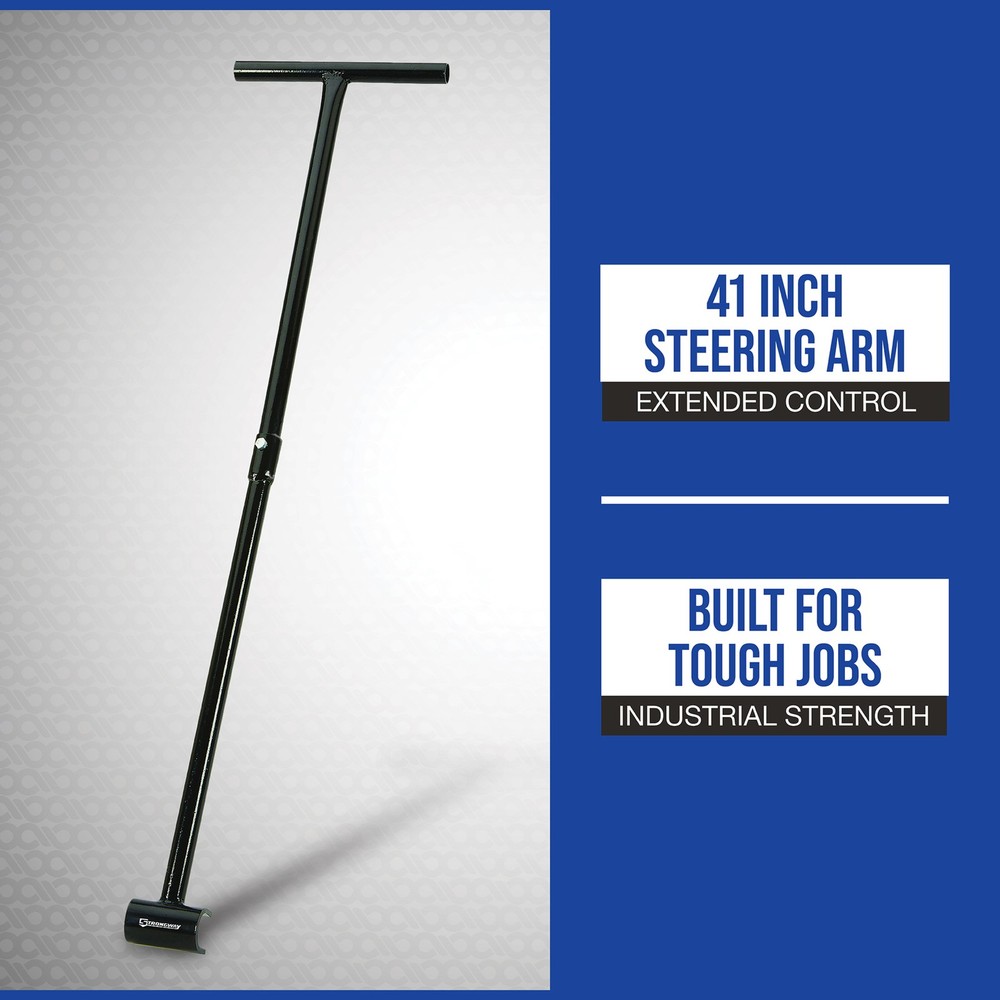 Strongway Steering Arm for Machinery Movers, 41in.