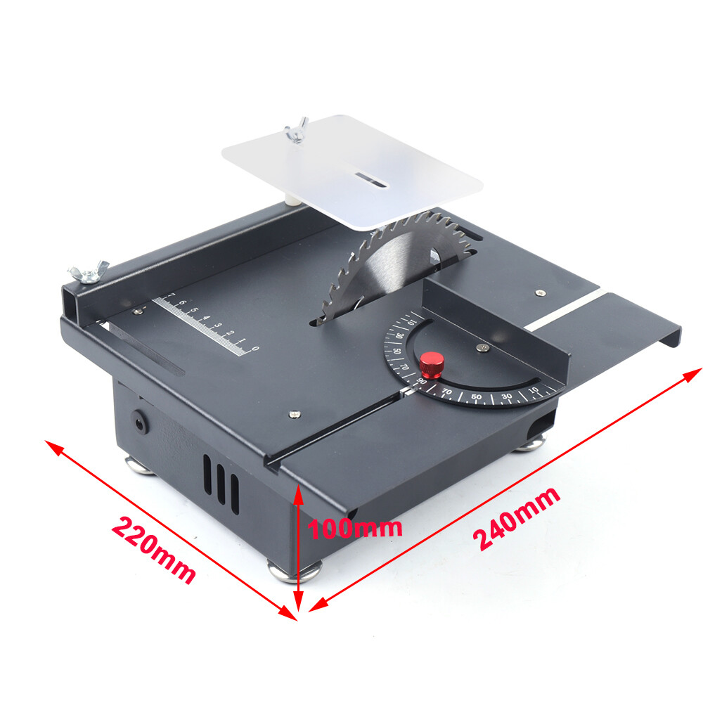 Portable Compact Mini Table Saw DIY Projects Work Shop Cutting Tool