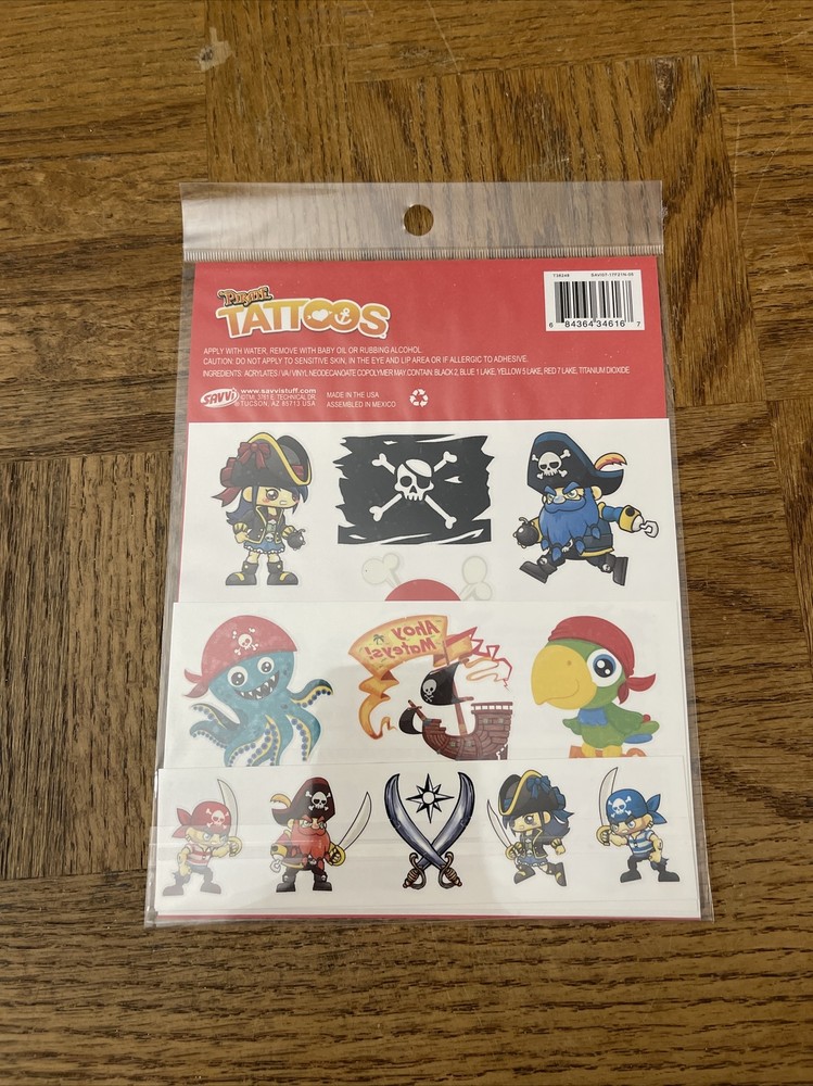 SAVVi Tattoos Pirate