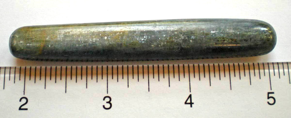 Blue Kyanite Polished Wand Reflex Point sc813c