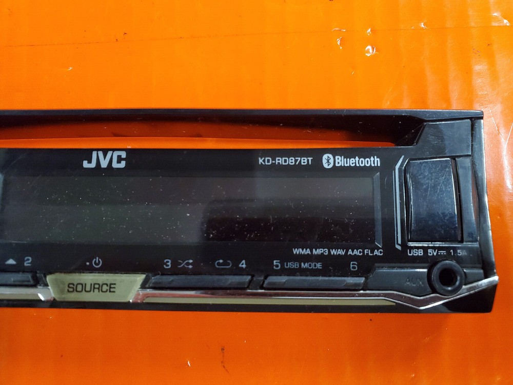jvc kd-rd87bt Faceplate Tested Good