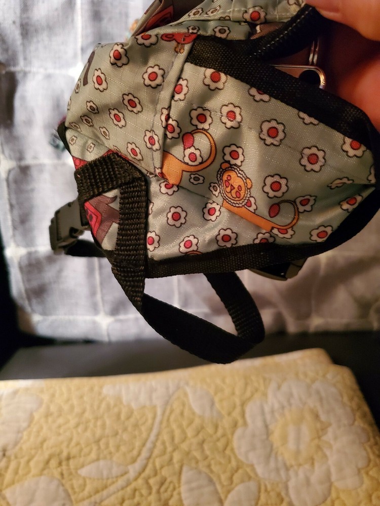 Dog Harness With Matching Leash Size Small Animal Print