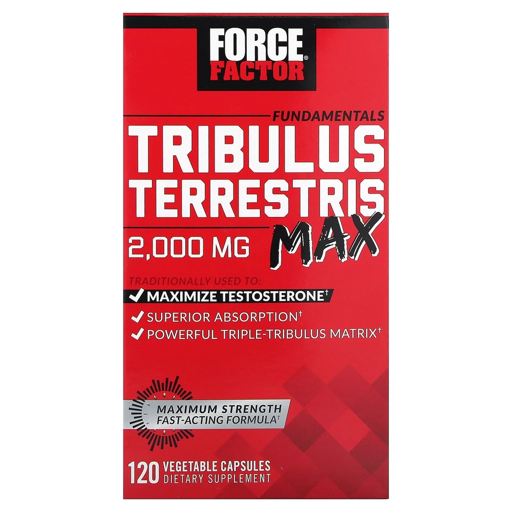 Fundamentals, Tribulus Terrestris Max, 120 Vegetable Capsules