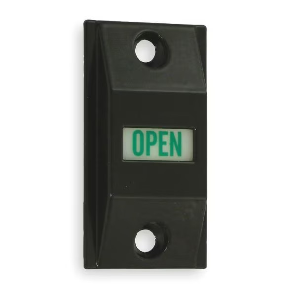 Adams Rite Exit Occupancy Indicator Locked Open Dark Bronze Commercial Grade