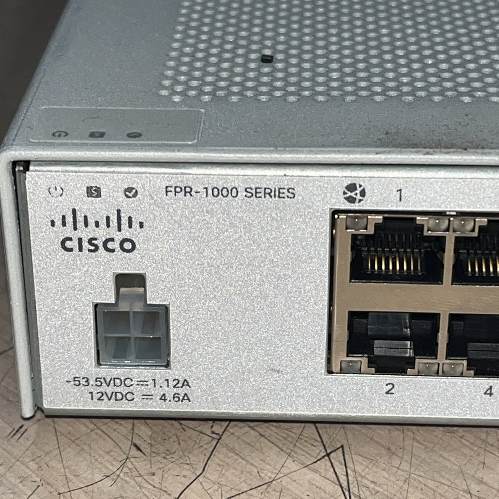 CISCO FIREPOWER 1000 SERIES FPR-1010 NETWORK SECURITY