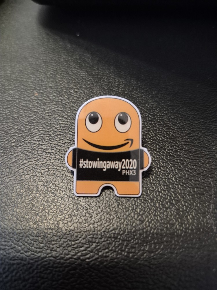 Amazon #stowingaway2020 PHX3 Peccy Pin