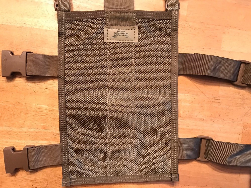 MOLLE Holster Drop Leg Panel MOLLE Khaki USMC 8465-01-516-8368