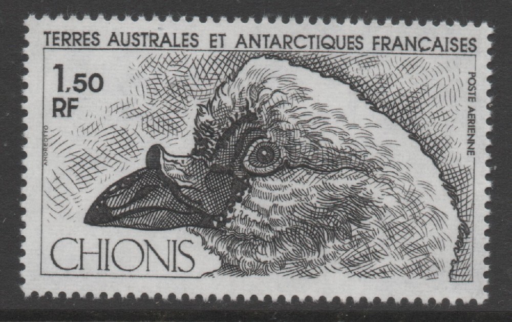 French Antarctic 1981 Black-faced Sheathbill MUH