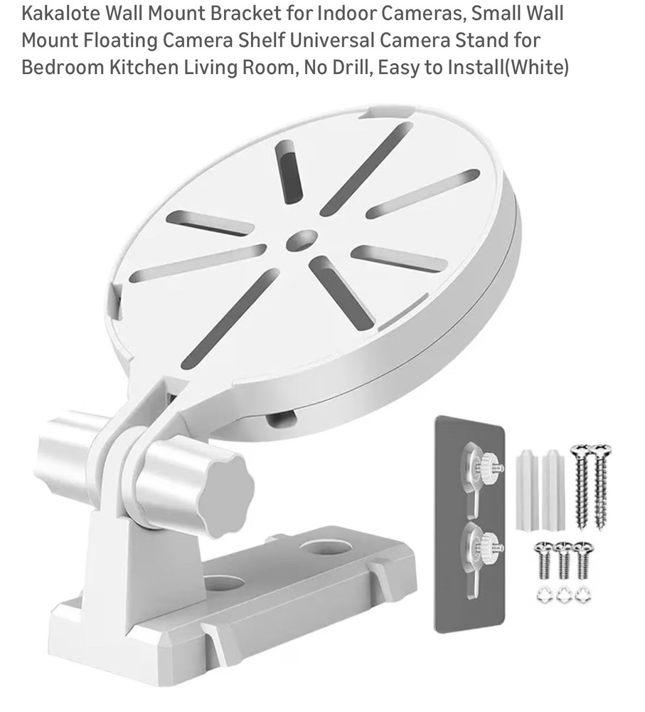 Kakalote Wall Mount Bracket For Indoor Cameras