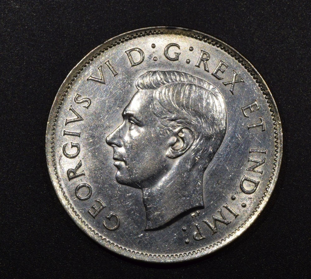 1937 Canada Silver 50 Cents "BU"