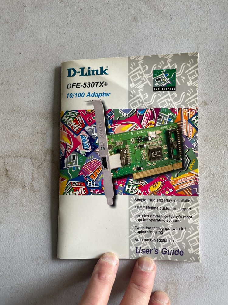 D-Link DEF-530TX+ Manual