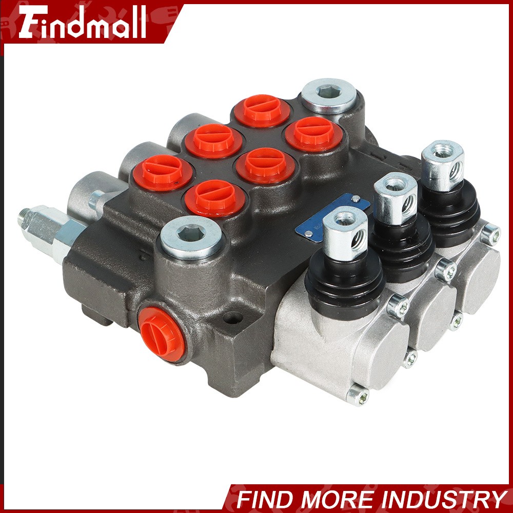 3 Spool 13GPM Hydraulic Directional Control Valve BSPP Interface New