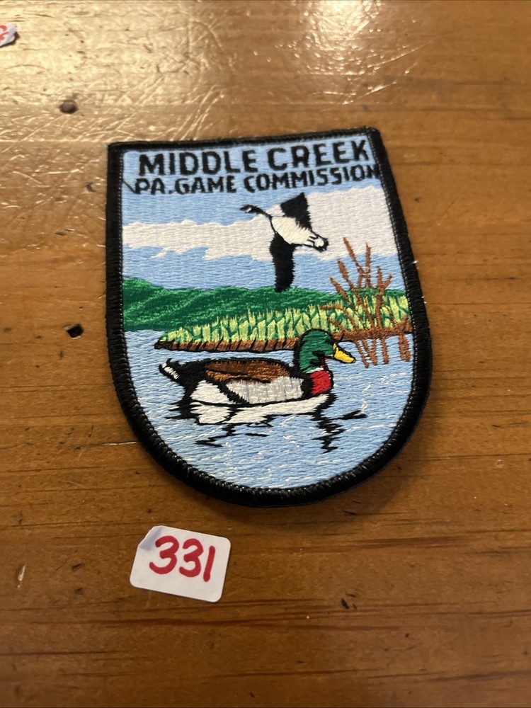 Vintage Middle Creek PA. Game Commission Patch