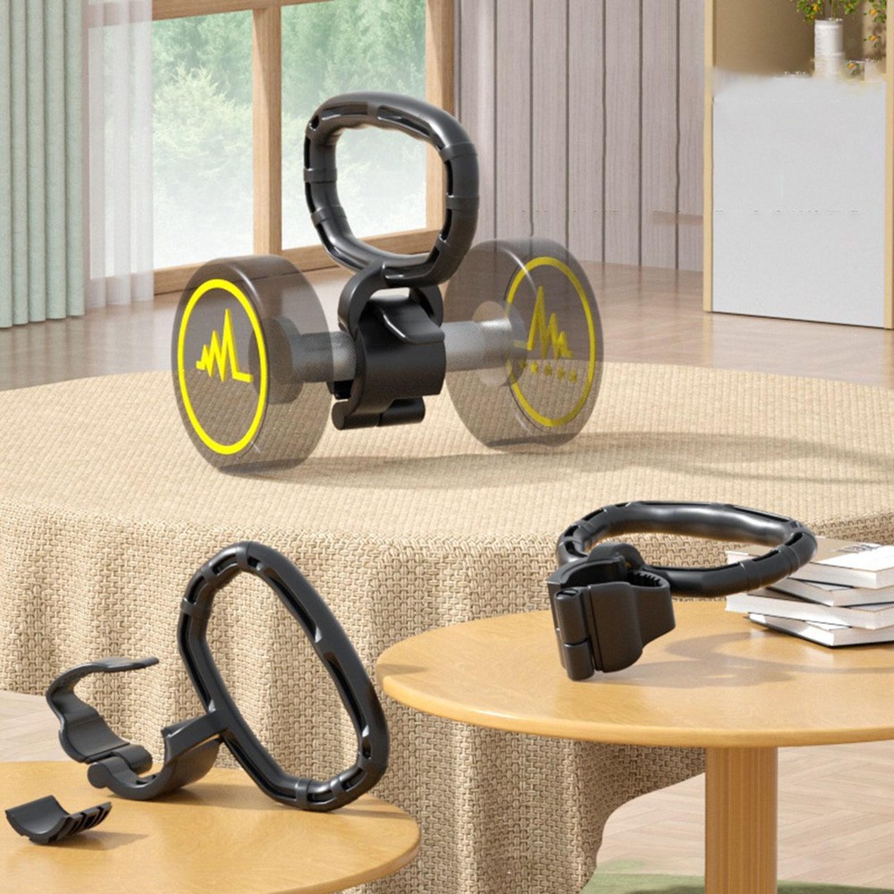 Dumbbells Handle Ergonomic Handle Arm Strength Adjustable Kettlebell Grip for