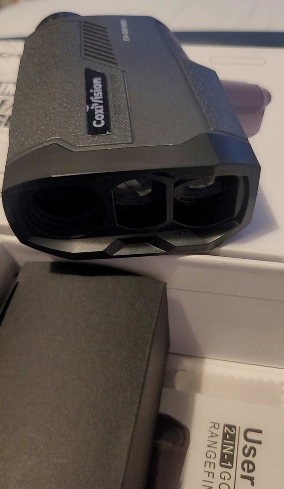 CoxiVision Rangefinder for Hunting/Golf, 6X Magnification....OPEN BOX