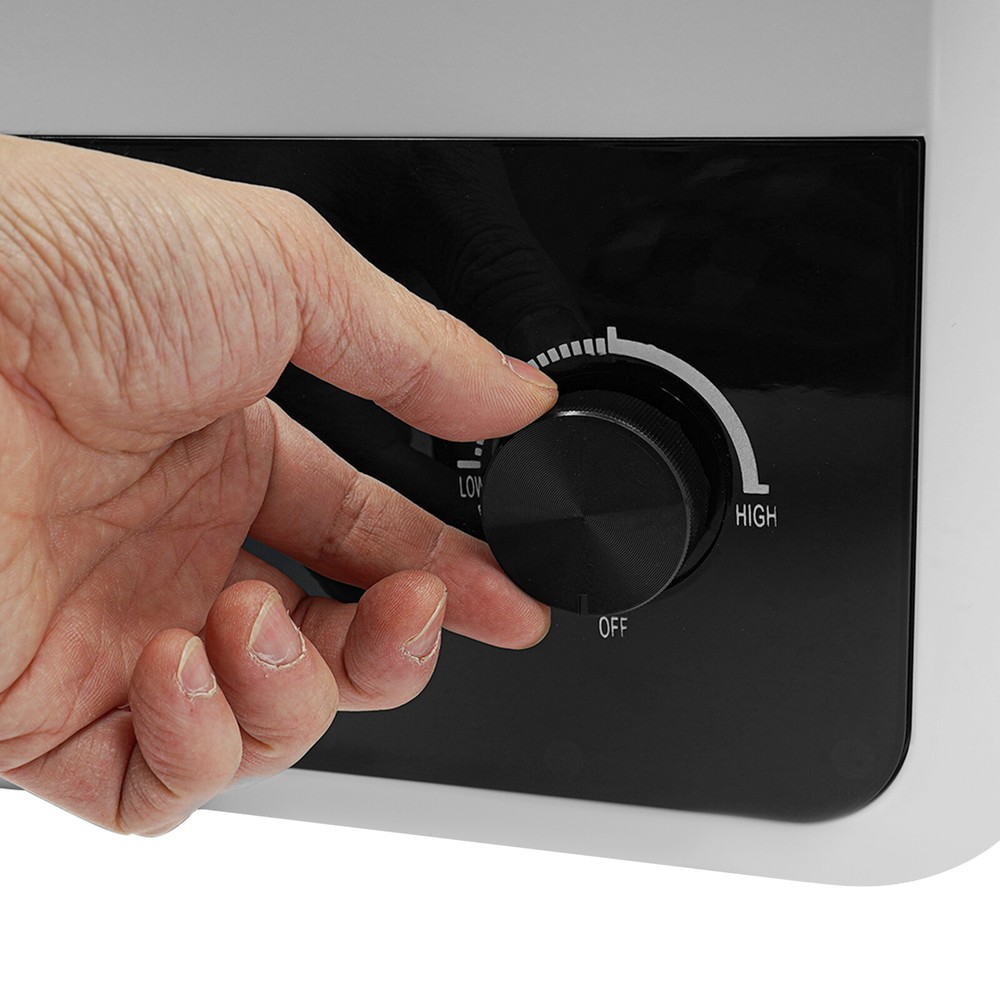 1500W White Tank Hot Water Heater Electric Hot Water Heater 8L Wall-Mounted