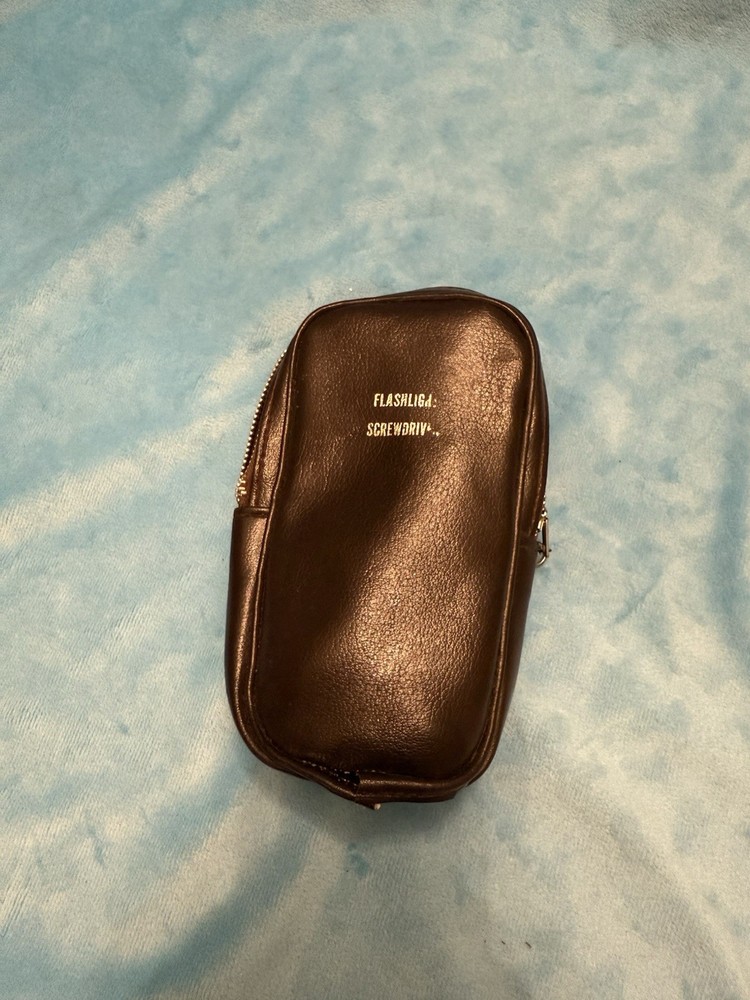 Vintage Flashlight Screwdriver Combination Screwdriver Bits & Case Sunrise Japan