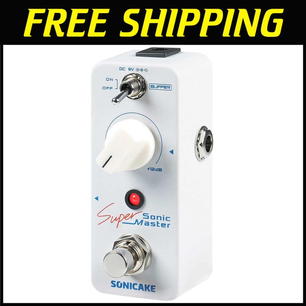 Mini Pure Boost Pedal +12dB Gain