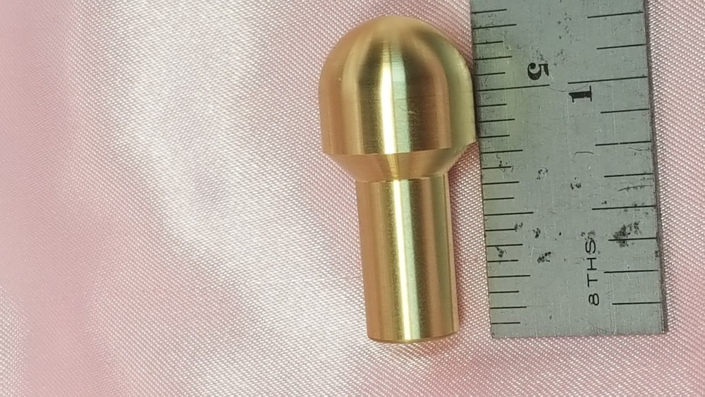 Brass Muzzle Lap 5/8" - Gunsmith Tools - Rifle - Pistol Crowning - Lapping Crown