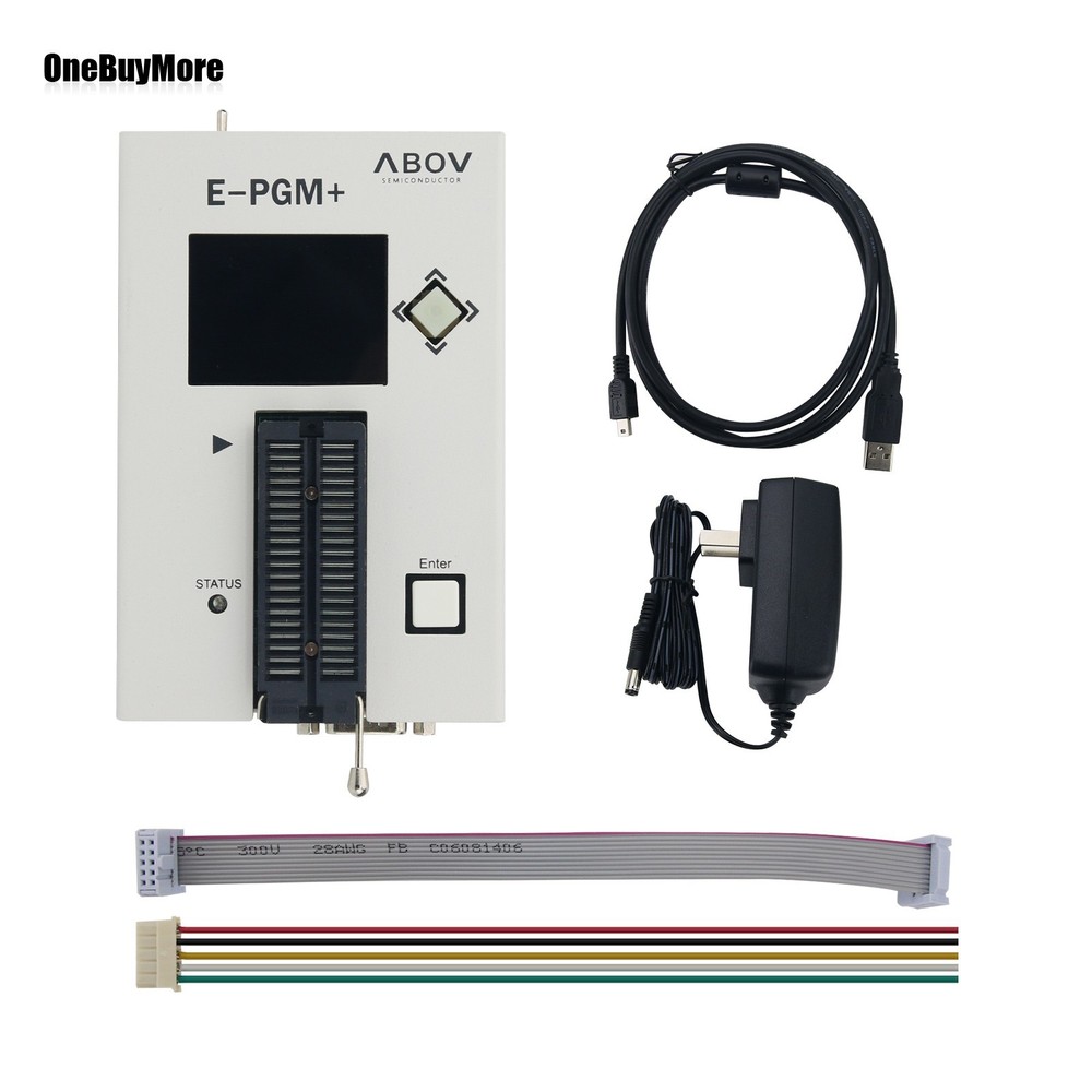E-PGM+ MCU Universal Programmer w/ TFT LCD for ABOV Chip & On-board Programming