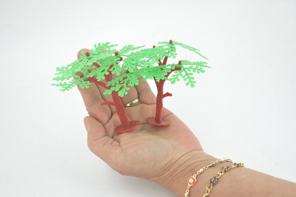 Tree Model 2 Pack, Educational Toy Realistic Model Figurine Replica 4" ABC09B263