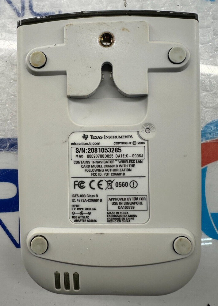 TI-Navigator Wireless Lan Cards CX6601B