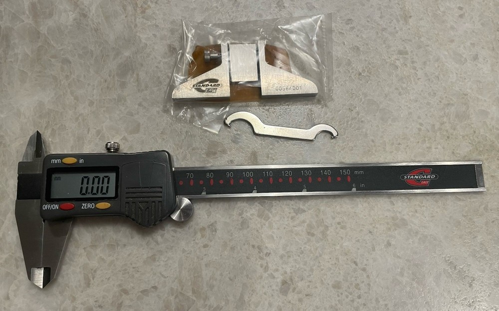 Standard Gage Digital Caliper w/ Accessories