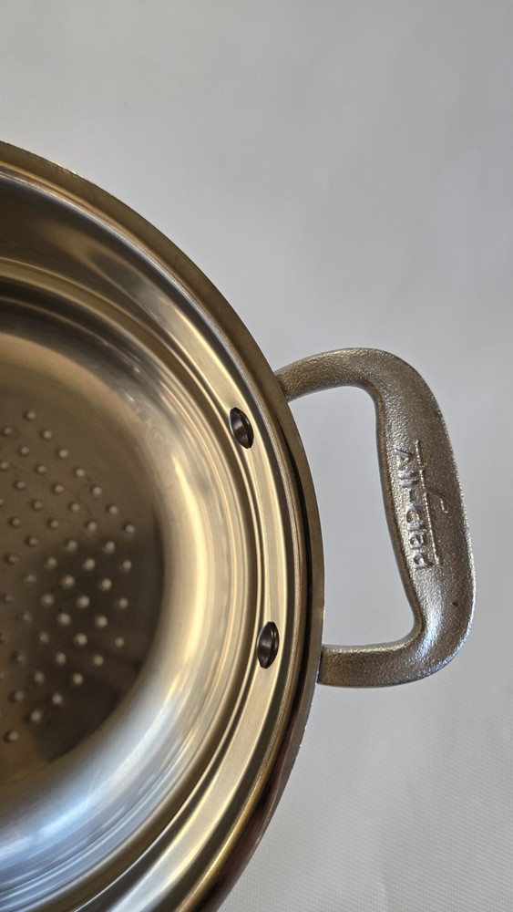 VINTAGE All-Clad Master Chef steamer Insert Stainless STEEL