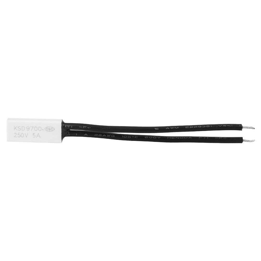 150℃ 2x KSD9700 Normally Closed Temperature Control Switch Thermal Protector Pla