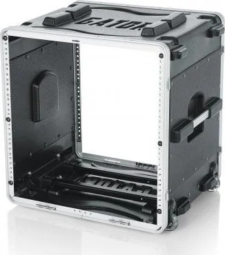 Gator 10U Audio Rack; Rolling