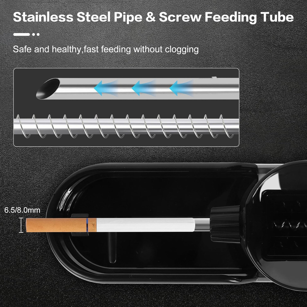 Plastic Cigarette Rolling Machine - Efficient, User-Friendly for Beginners Exper