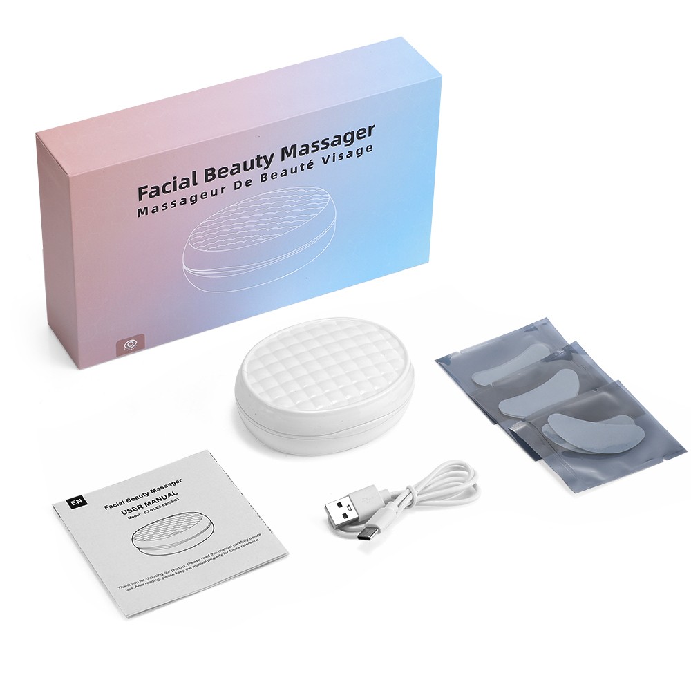 Red Light Under Eye Therapy Massager Microcurrent Eye Care Dark Circles Removal
