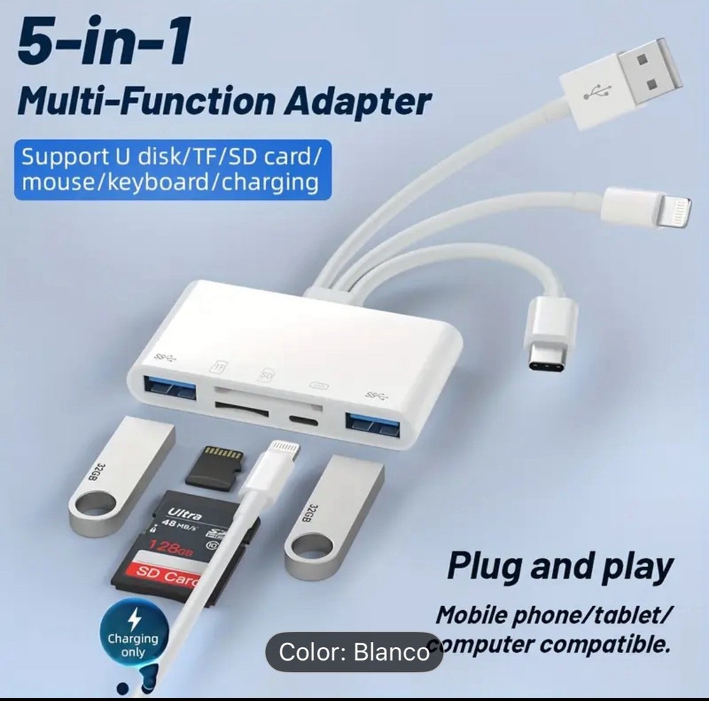 Camera Card Reader for Phone/Tablet